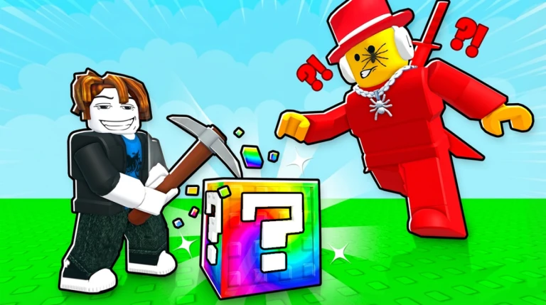 Break a Lucky Block Script - Freeze Sammy, Damage Aura, Auto Steal